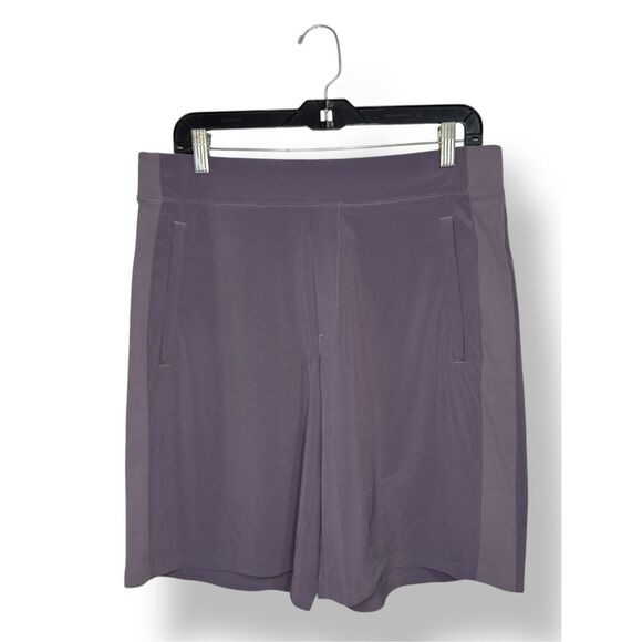 Athleta Pants - Athleta Brooklyn Bermuda Shorts Women’s 12 Activewear Tempest Violet Gorpcore
